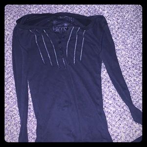 Long sleeve black shirt